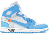 Tênis Jordan 1 Retro High Off-White University Blue