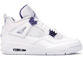 Tênis Jordan 4 Retro Metallic Purple