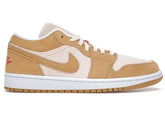 Tênis Casual Jordan 1 Low SE Twine Orange Quartz Corduroy