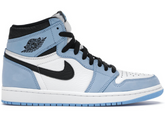 Tênis Jordan 1 Retro High White University Blue Black