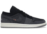Tênis Casual Jordan 1 Low Craft Inside Out Black