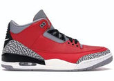 Tênis Jordan 3 Retro Unite Fire Red