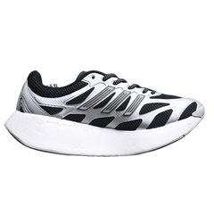 Tênis de Corrida Adidas Adizero Aruku Preto e Prateado Metálico