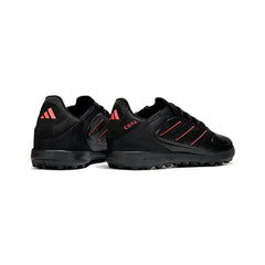 Chuteira Society TF Adidas Copa Pure III League Preta e Vermelha