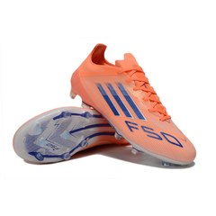 Chuteira Campo FG Adidas F50 Elite Pack Coral Blaze Infantil