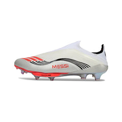 Chuteira Campo FG Adidas F50+ Elite Sem Cadarço Pack Branco