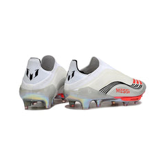 Chuteira Campo FG Adidas F50+ Elite Sem Cadarço Pack Branco