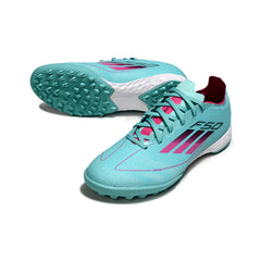 Chuteira Society TF Adidas F50 Elite Azul-Clara