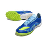 Chuteira Society TF Adidas F50 Elite Messi Azul