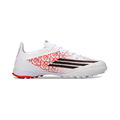 Chuteira Society TF Adidas F50 Elite Pack Branco Lamine Yamal Infantil