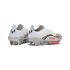 Chuteira Campo FG Adidas F50+ Elite Branca Pack Messi