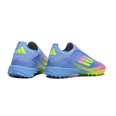 Chuteira Society TF Adidas F50 Elite Pack Celestial Victory Infantil