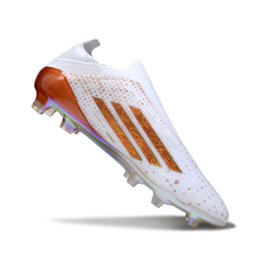 Chuteira Campo FG Adidas F50 Elite Sem Cadarço Pack Mo Salah Infantil
