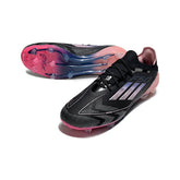 Chuteira Campo FG Adidas F50 Primeknit Elite Preta e Rosa