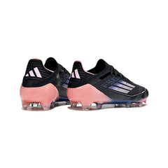 Chuteira Campo FG Adidas F50 Primeknit Elite Preta e Rosa