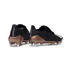 Chuteira Campo Molhado SG Adidas F50 Spider Preta, Branca e Bronze