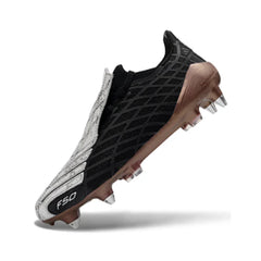 Chuteira Campo Molhado SG Adidas F50 Spider Preta, Branca e Bronze