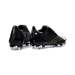 Chuteira Campo Molhado SG Adidas F50 Spider Preta e Branca