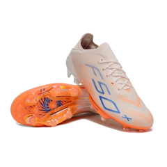 Chuteira Campo FG Adidas F50+ Pack Sparkfusion Coral Blaze Infantil