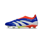 Chuteira Campo FG Adidas Predator 25 Elite Sem Cadarço Azul
