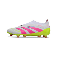 Chuteira Campo FG Adidas Predator 25 Elite Sem Cadarço Pack Celestial Victory