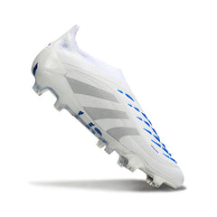 Chuteira Campo FG Adidas Predator 25 Elite Sem Cadarço Pack Polar Victory