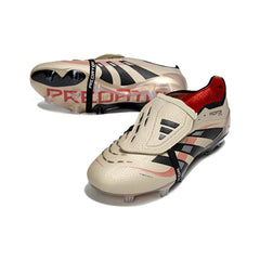 Chuteira Campo FG Adidas Predator 25 Elite Com Língua Bronze
