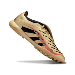 Chuteira Society TF Adidas Predator 25 Elite Com Língua Bronze