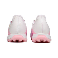 Chuteira Society TF Adidas Predator 25 Elite Com Língua Lamine Yamal Rosa Turf Infantil