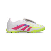 Chuteira Society TF Adidas Predator 25 Elite Com Língua Pack Mystic Victory Turf Infantil