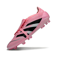 Chuteira Campo FG Adidas Predator 25 Elite Com Língua Pack Rosa David Beckham