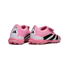 Chuteira Society TF Adidas Predator 25 Elite Com Língua Pack Rosa David Beckham