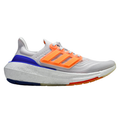 Tênis de Corrida Adidas Ultraboost Light Branco, Azul e Laranja