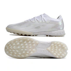 Chuteira Society TF Adidas X Crazyfast.1 Pack Pearlized