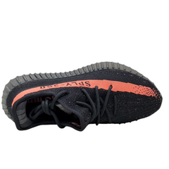 Tênis Casual Adidas Yeezy Boost 350V2 Preto e Vermelho