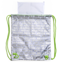 Mochila para Chuteira Nike Prateado e Verde