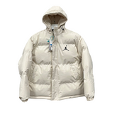 Jaqueta Puffer Jordan Bege