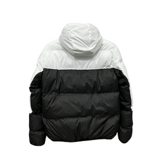 Jaqueta Puffer Nike Branca e Preta