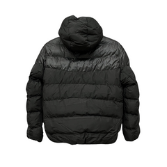 Jaqueta Puffer Nike Preta e Cinza