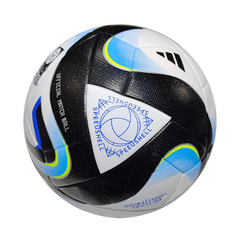 Bola de Futebol Adidas Oceaunz Branca e Azul