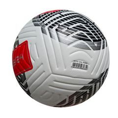 Bola de Futebol Nike Flight Branca, Preta e Vermelha