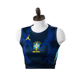 Cropped Brasil Nike 2026 Visitante