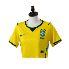 Cropped com Manga Brasil Nike 2026 Principal