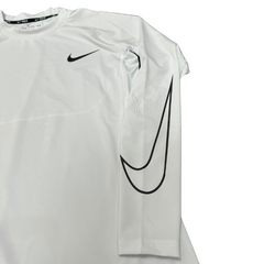 Camiseta de Manga Longa Nike Branca