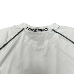 Camiseta de Manga Longa Nike Branca