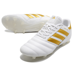 Chuteira Campo FG Adidas Copa Icon.1 Branca e Amarela