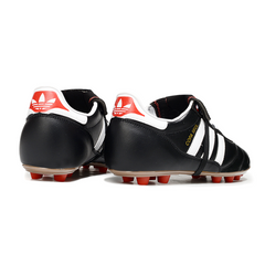 Chuteira Campo FG Adidas Copa Mundial II Preta e Branca
