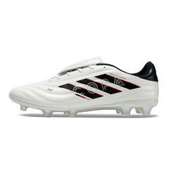 Chuteira Campo FG Adidas Copa Pure II Elite Fabricada na Alemanha Preta e Branca