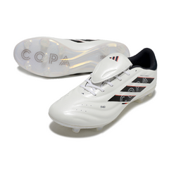 Chuteira Campo FG Adidas Copa Pure II Elite Fabricada na Alemanha Preta e Branca