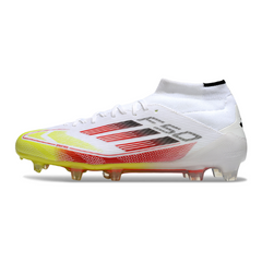 Chuteira Campo FG Adidas F50 Elite Cano Médio Pack Pure Victory